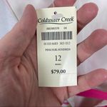 Coldwater Creek Pink Floral Midi Length Sundress Sz.12 NWT Photo 5