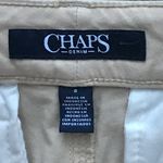 CHAPS NWT 8  Denim Khaki Pants Women’s Capris Photo 2