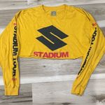 Justin Bieber Stadium Tour Long Sleeve Cropped Tee Shirt Women’s XL Photo 0
