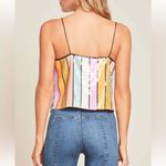 Veronica Beard  Harmoni Sequined Top Striped Tube Top Size 0 Photo 3