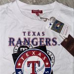 Mitchell & Ness Mitchell‎ & Ness MLB Texas Rangers Cooperstown Collection Shirt M Photo 1