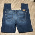 American Eagle  Super Stretch Skinny Blue Jeans Size 12 XL Women’s Dark Wash Photo 7