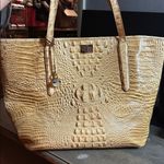 Brahmin Annika Chino Melbourne Croc Embossed Leather Tote XL Photo 0