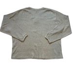 L.L.Bean VTG Waffle Knit Henley USA Made Brown Long Sleeve Shirt Womens XL 90s Photo 6