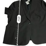 J.Crew Factory Ruby Blazer 1 Button Lined Black Jacket Sz 22 Career Work Office Photo 7