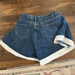 Cider  Wide Leg Denim Shorts Photo 7