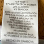 Munki Munki European Travel pajama top, size Medium. This is the top ONLY. Photo 6