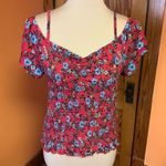 Almost Famous  Sexy Floral Smocked Top Photo 6