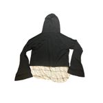 Generation Love  Women's Long‎ Sleeve Hooded Black Blouse/Top/Jacket Size XS $200 Photo 5