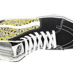 Vans Sk8-Hi Mooneyes True White Yellow Black Women’s 6.5 Limited Edition NIB Photo 6