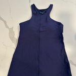 Athleta high neck navy tank top with cut out size XS. Blue With Padding B0053 Photo 0