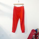 Catherine Malandrino Catharine malandrino spell out orange red jogger drawstring sweatpants flawed Photo 9