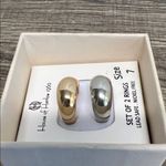 House of Harlow  1960 | Dual-Tone Ring Set | Size 7 Photo 2