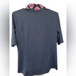 Tommy Bahama  Women's Navy Blue Golf 1/4 Half Zip Stretch Polo Knit Shirt Photo 1