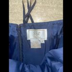 VIE by Victoria‎ Royal Strapless Beaded Denim Trim Dress Size 6 Blue Photo 2