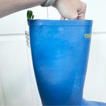 Henri Bendel NWT  Blue Tall Rain Boots - AS IS Photo 3