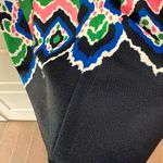 Gabby Skye Sleeveless 6os Geometric Ikat Dress Keyhole Neck Sz 8 Retro Twee Photo 3