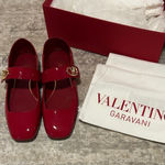 Valentino Garavani  vlogo locker ballerina flats Photo 0