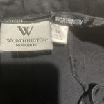 Worthington Women's Black Size 14 Capri Slacks Photo 1