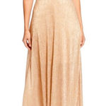 Dress the Population Anthro Dress The Population Savannah Sequin One Shoulder Rose Gold Dress XS NWT Photo 1