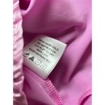 Lovers + Friends Take Me Out Mini Dress Pink Ribbed Taffeta Corset Lace Up Small Photo 6