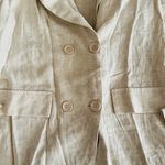 Boutique Ecru Linen Blazer Photo 2