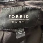 Torrid Black Faux Leather Collarless Moto Jacket Size 5X Photo 9