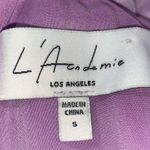 L'Academie by Revolve Blouse Cold Shoulder Purple Photo 5