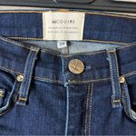 McGuire Denim Anthropologie McGuire Flare Dark Wash Raw Hem Jeans Size 24 Photo 3