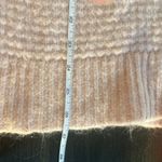 Lou & grey  Waffle Knit Pink Pullover Sweater Size Medium alpaca blend Photo 6