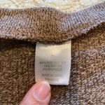 Source Unknown Women’s 3/4 Sleeve Sweater Dress with Neck Cowl Size Large Brown Photo 1