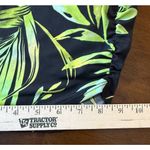 Susan Graver  Womens 2X Green Floral‎ Liquid Knit Cropped Pants Pockets Resort Photo 9