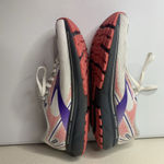 Brooks  Ghost 14 1203561B192 White Running Shoes Sneakers Sz 8.5 B Coral Purple Photo 4