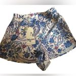 Show Me Your Mumu NWT  Blue/Lavender Ibiza floral Shorts Size Small Photo 4