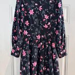 Adelyn Rae  floral Long Sleeve ￼Women's Minidress size  XS‎ Photo 4
