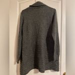 Fortune + Ivy  Gray Open Front Mid Length Long Sleeve Cardigan Size Medium Photo 1