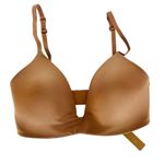 SKIMS 32D Wireless Form Lightly Lined Bra Sienna Tan Nude NEW Photo 1