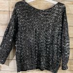ZARA sequin special edition blouse women Size Medium Photo 4