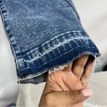 a.n.a NWT  size 10p high rise straight Blue denim Jeans Distressed raw hem Photo 9