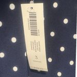 Chico's  Navy Blue Polka Dot‎ Flared Sleeve Sheath Dress Size 3/XL/16 New Photo 5