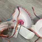 Raisin's NWT  multi striped bikini medium top padded push up  Photo 3