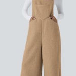 Halara  pockets casual teddy overalls size xs bnwt Photo 0
