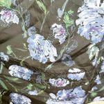 Marchesa Notte Indigo Midi Dress Long Sleeve Zip Photo 7