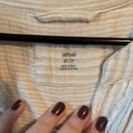 Aerie  Cream Striped Long Sleeve XS Photo 1