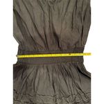 Cupshe Women's XL Smocked Ruffled Midi Dress Brown Casual Summer Photo 3