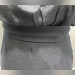 Black Halo Dress Womens 0 Black Feather Trim One Shoulder Helena
Draped Mini Photo 5