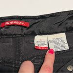 Unionbay Black Stretch Bootcut Jeans Size 5 Photo 6