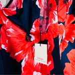 Trina Turk NWT Poppy Print Cold Shoulder Shift Dress Size XS Photo 7