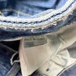 Cute and Trendy Summer Style Women's Denim Distressed Blue Shorts Size M Photo 10