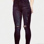 NWT Warp + Weft 27x28 Milan HR Skinny Ludlow Jeans Blue Size 27 Photo 0